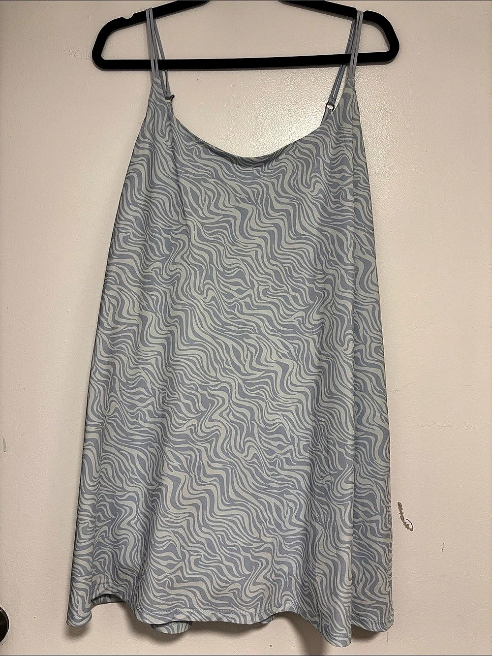 Abercrombie & Fitch Abstract One-Piece in Blue & White Size Medium